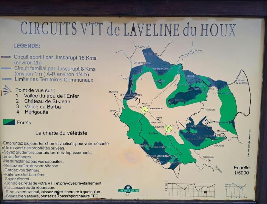 Gite Spa "La Foret Argentee" Proche Gerardmer Laveline-du-Houx 외부 사진